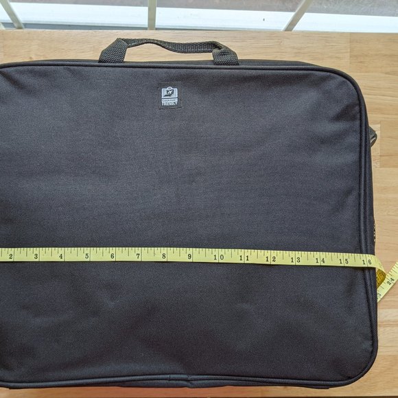Canvas Messenger Style Laptop Bag - Picture 8 of 16